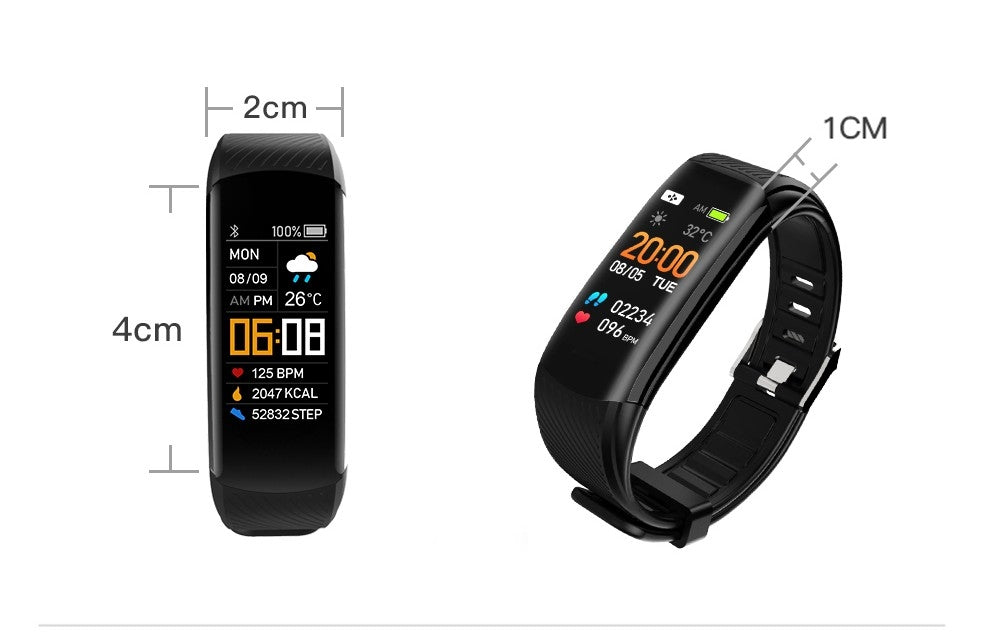 Smartwatch GIEWONT Czarno Zielony 2 Paski GW200-5