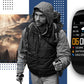 Smartwatch GIEWONT Czarno Granatowy 2 Paski GW200-6