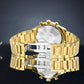 Herrenuhr Giewont Chronograph Saphir Gold Schwarz GW6310-B4