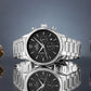 Giewont Men's Chronograph Sapphire Watch Silver GW6310-B2
