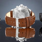 Zegarek Męski Giewont Chronograph Sapphire Brązowo Zielony GW3520-A6