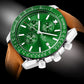 Herrenuhr Giewont Chronograph Saphir Braun-Grün GW8720-A3