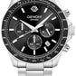 Zegarek Męski Giewont Chronograph Sapphire Srebrno Czarny GW3520-B2