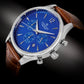 Herrenuhr Giewont Chronograph Saphir Braun-Blau GW6310-A5