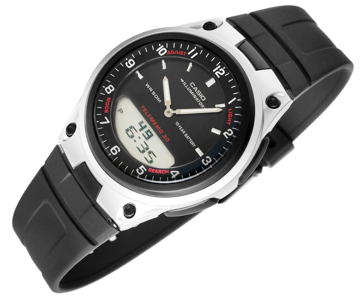 Herrenuhr CASIO DUAL AW-80-1AVDF + BOX