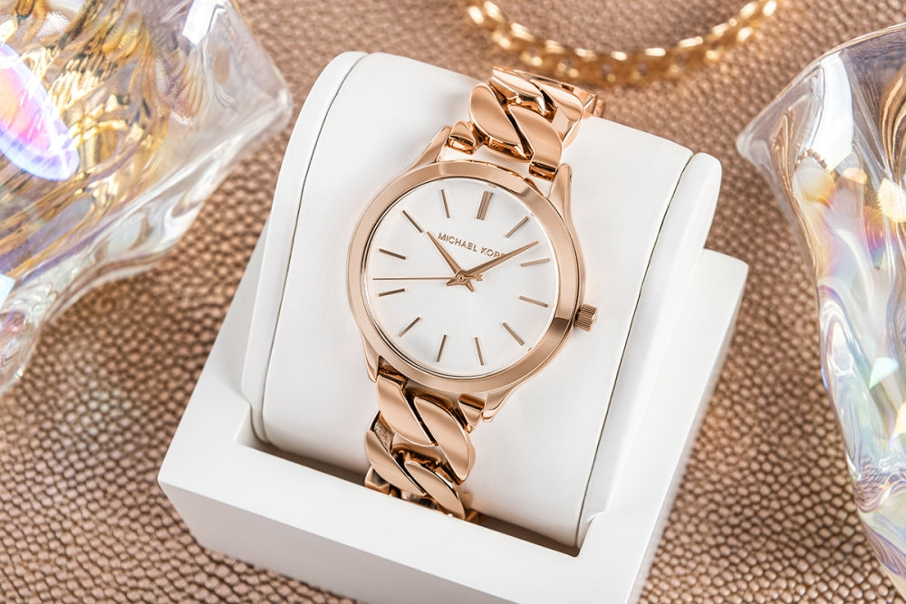 Damenarmbanduhr Michael Kors Slim Runway MK7473 + BOX