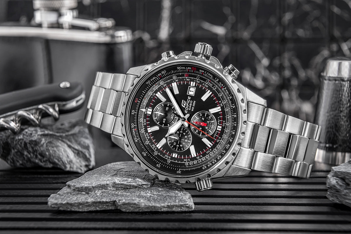 Men's Watch CASIO EDIFICE EF-527D-1AVEF + BOX