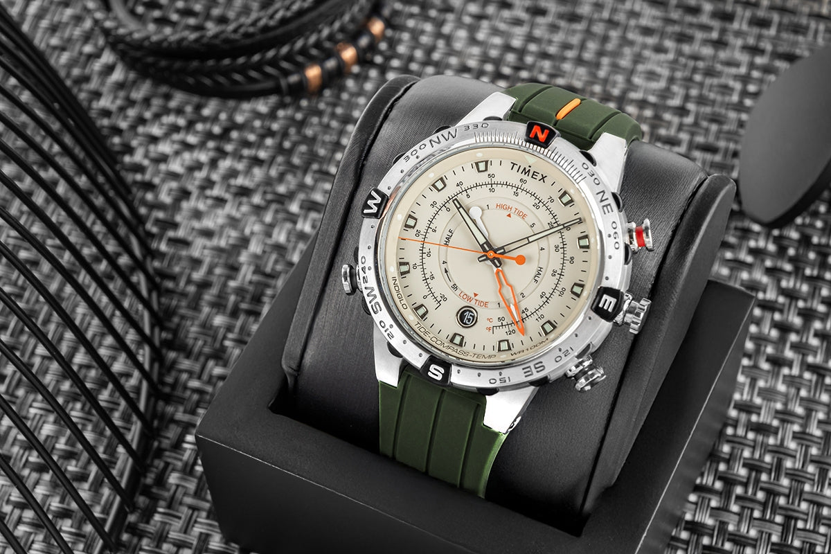 Herrenuhr TIMEX Expedition Tide-Temp-Compass TW2V22200 + BOX