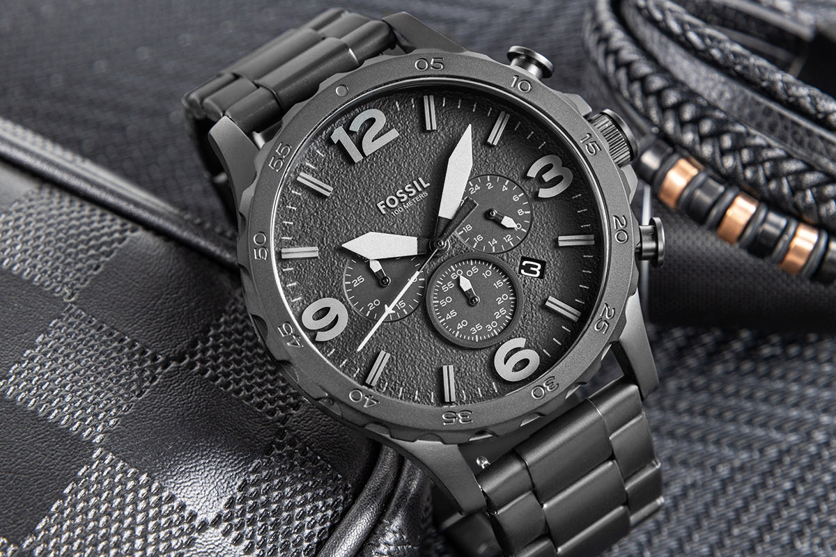Zegarek Męski FOSSIL Nate JR1401 + BOX