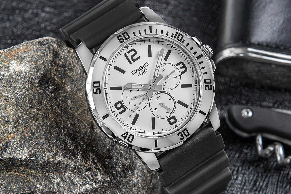 Men's Watch CASIO MTP-VD300-7BUDF + BOX