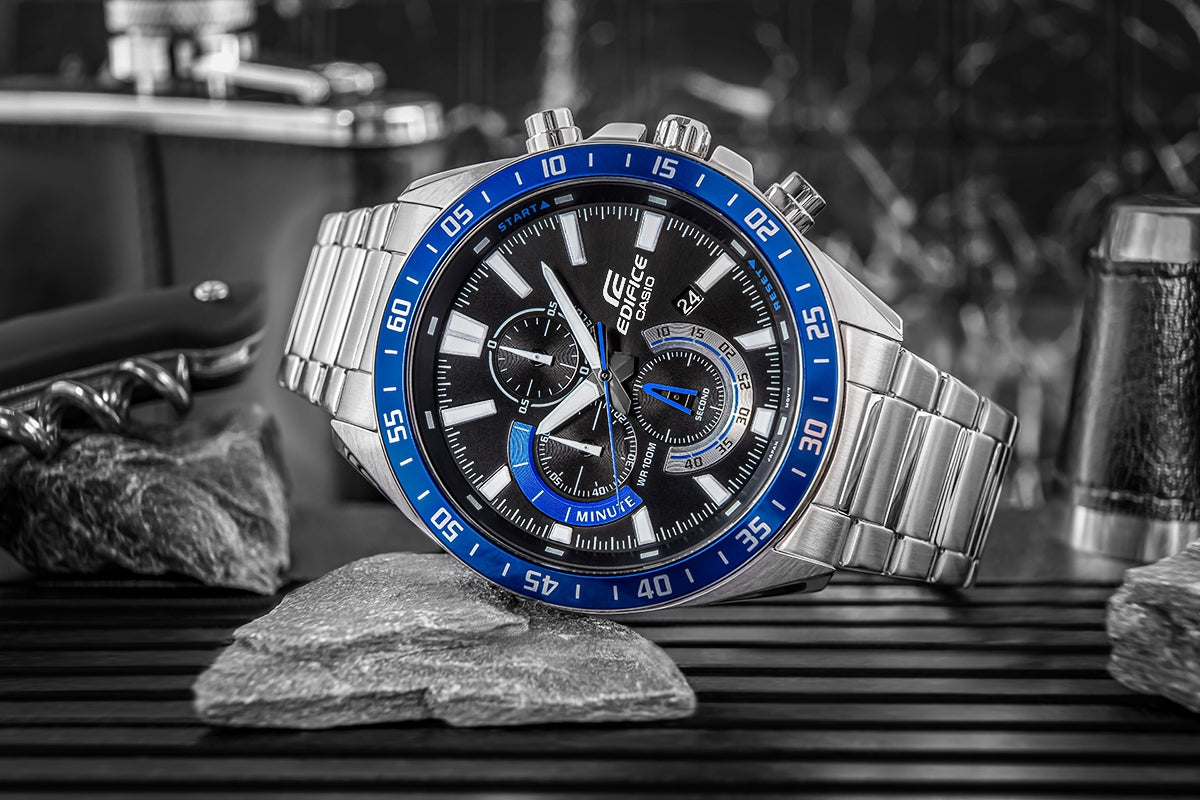 Men's Watch CASIO EDIFICE EFV-620D-1A2VUEF + BOX