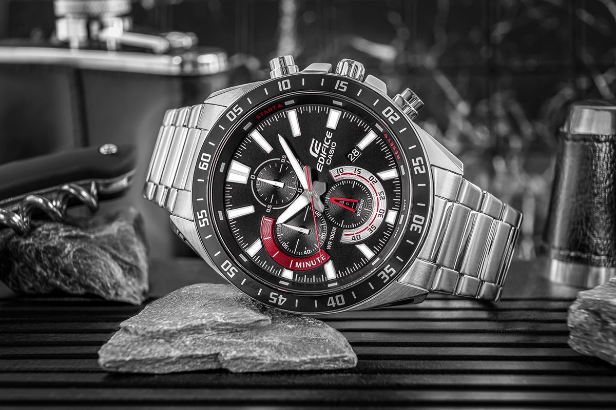 Herrenuhr CASIO EDIFICE EFV-620D-1A4VUEF + BOX