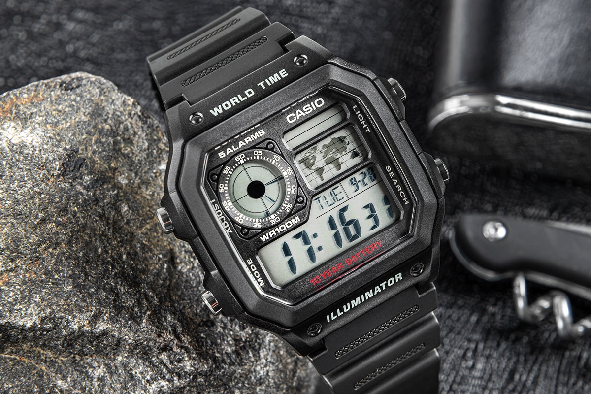 Herrenuhr CASIO AE-1200WH-1AVDF + BOX