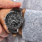 Zegarek Męski Giewont Chronograph Sapphire Czarny GW3520-A4