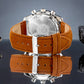 Herrenuhr Giewont Chronograph Saphir Braun-Grün GW8720-A3