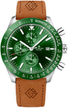 Herrenuhr Giewont Chronograph Saphir Braun-Grün GW8720-A3