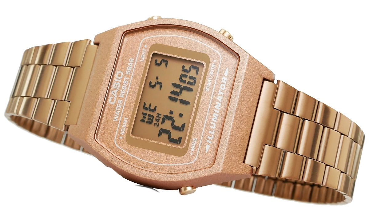 Vintage Damenarmbanduhr CASIO B640WC-5ADF + Box