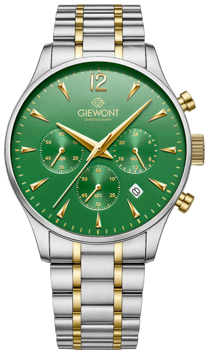 Herrenuhr Giewont Chronograph Saphir Grün GW6310-B6
