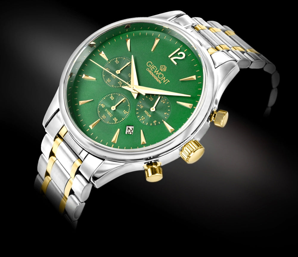 Herrenuhr Giewont Chronograph Saphir Grün GW6310-B6