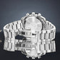 Zegarek Męski Giewont Chronograph Sapphire Srebrno Czarny GW8720-B2