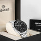 Zegarek Męski Giewont Chronograph Sapphire Srebrno Czarny GW8720-B2