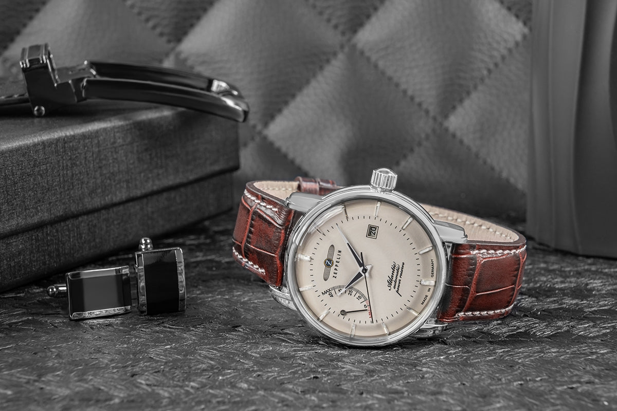 Zegarek Męski ZEPPELIN Atlantic Automatic Power Reserve  8462-5 + BOX