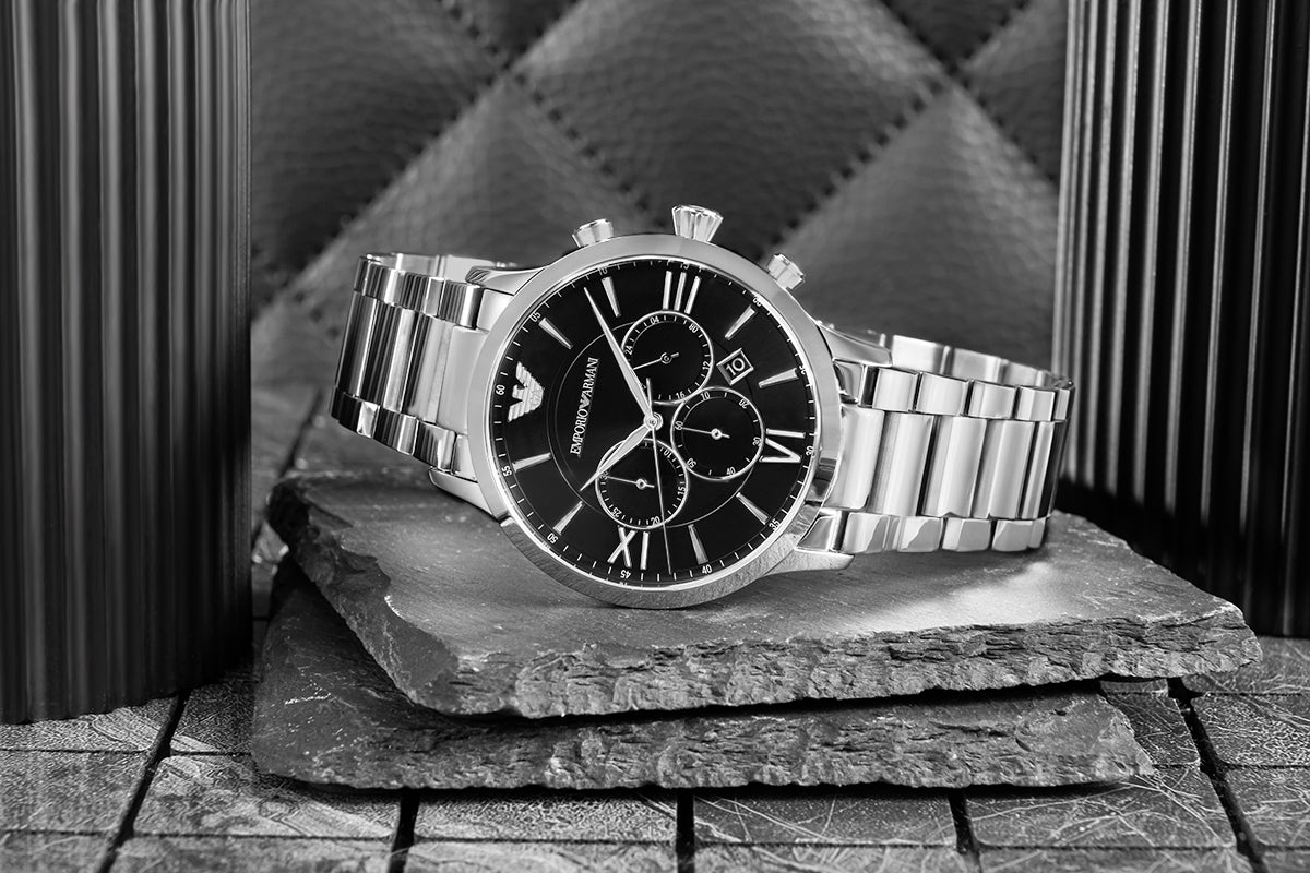 Herrenuhr EMPORIO ARMANI Giovanni AR11208 + BOX