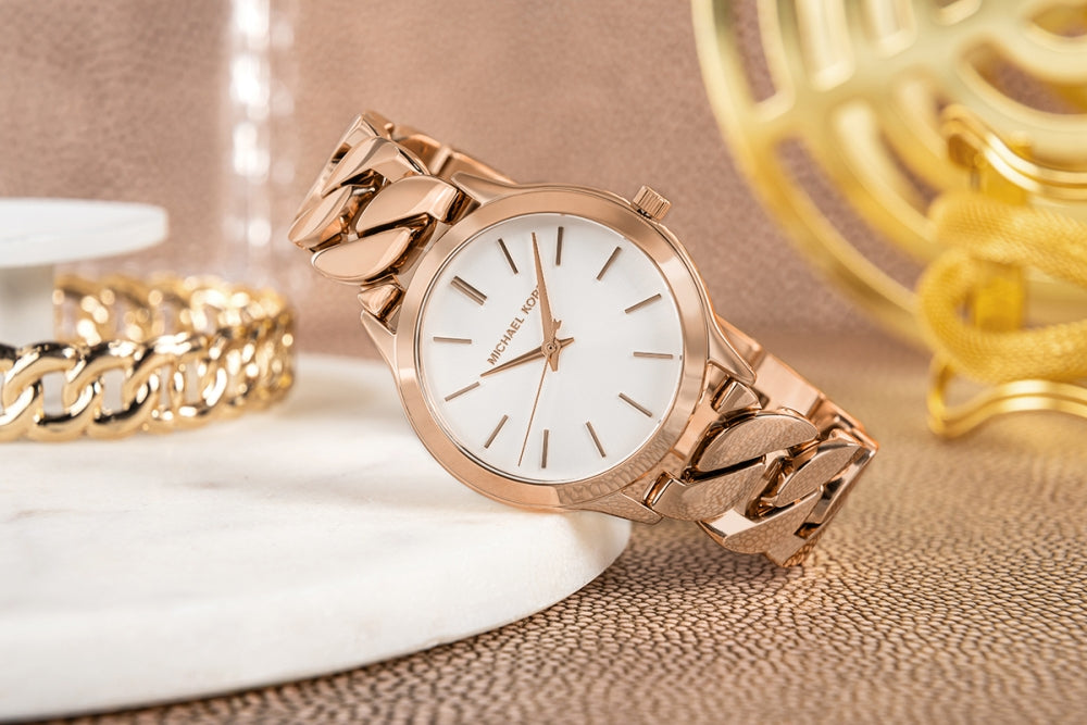 Damenarmbanduhr Michael Kors Slim Runway MK7473 + BOX