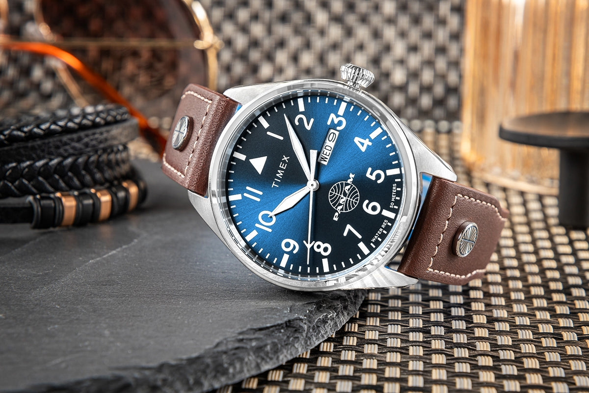 TIMEX X PAN AM® Waterbury Men's Watch TWG030100 + BOX
