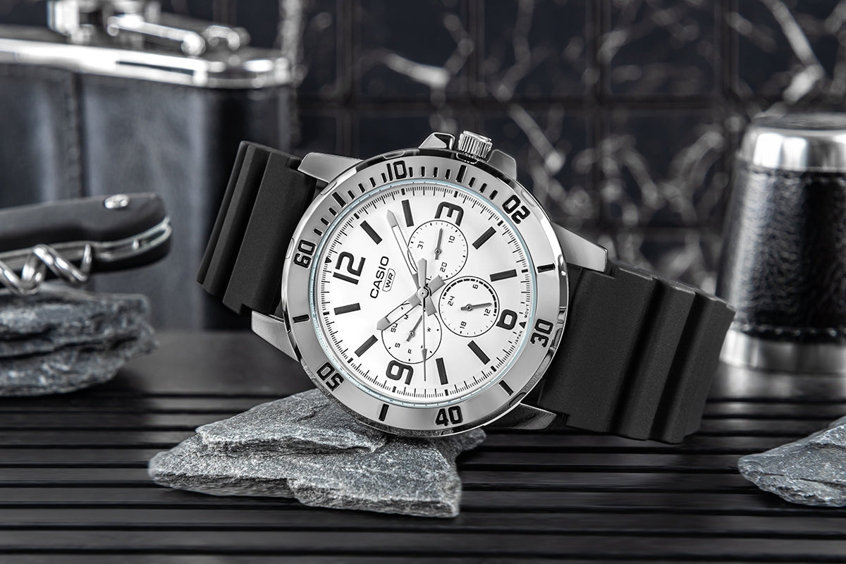Men's Watch CASIO MTP-VD300-7BUDF + BOX
