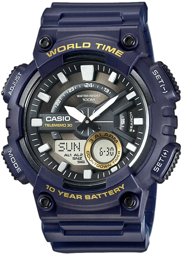 Herrenuhr CASIO Gerton AEQ-110W-2AVDF + BOX