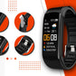Smartwatch GIEWONT Czarno Pomarańczowy 2 Paski GW200-9