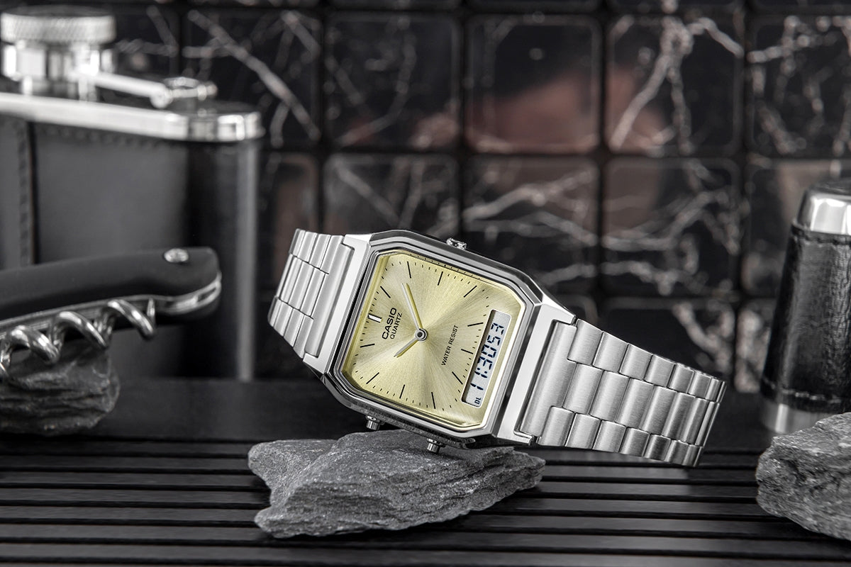 Zegarek Damski CASIO AQ-230A-9AMQYDF + BOX