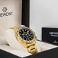 Zegarek Męski Giewont Chronograph Sapphire Złoto Czarny GW9580-B4