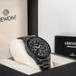 Giewont Men's Chronograph Sapphire Watch Black GW3520-B1