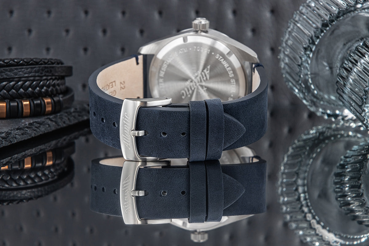 Herrenuhr Atlantic Seaflight 70351.41.55 + BOX