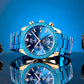 Giewont Herrenuhr Chronograph Saphir Blau Kupfer GW8720-B5