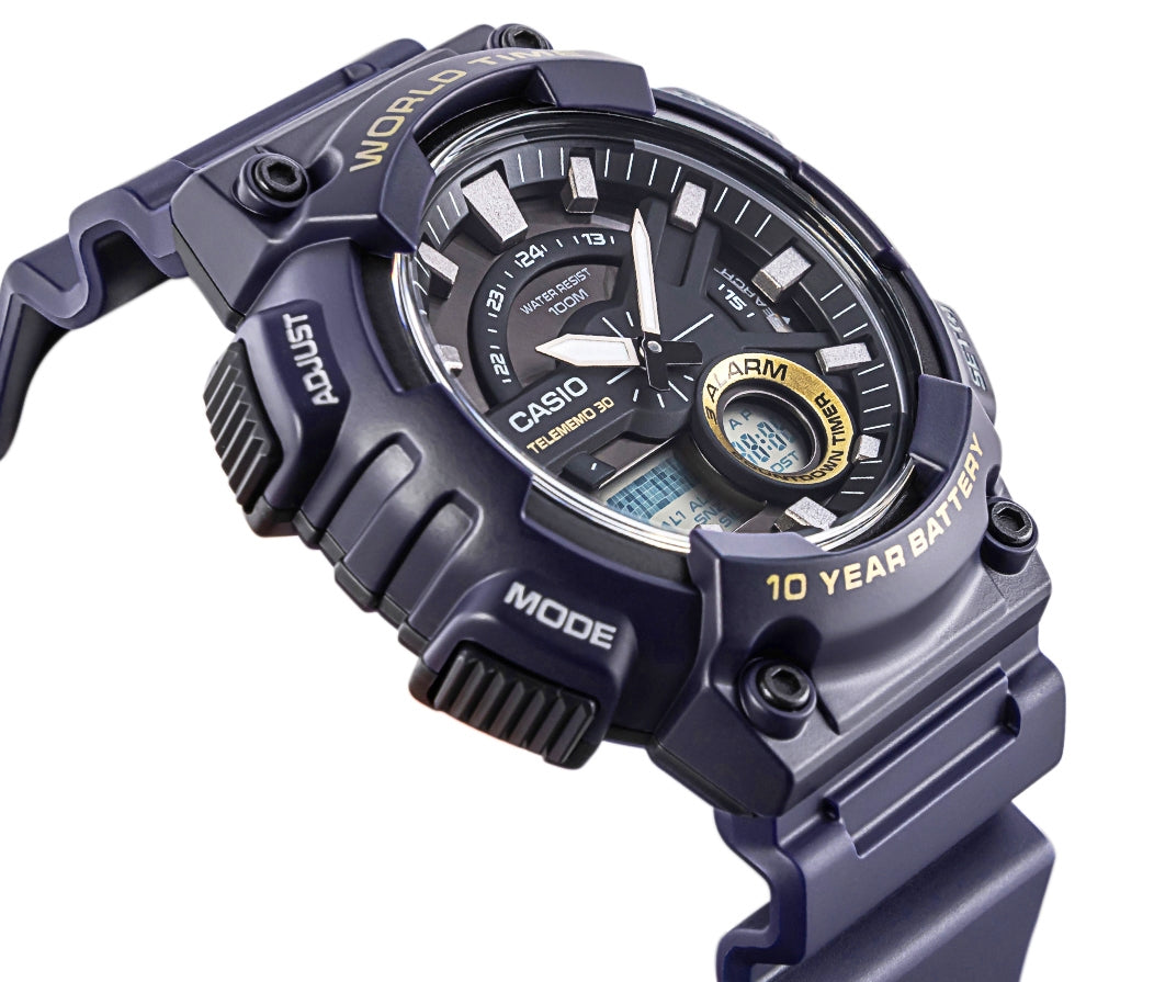 Herrenuhr CASIO Gerton AEQ-110W-2AVDF + BOX