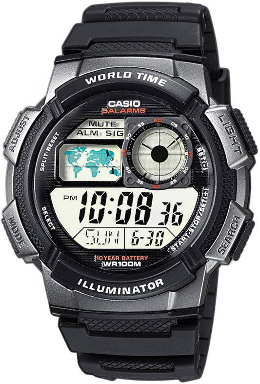Zegarek Męski CASIO AE-1000W-1BVDF + BOX