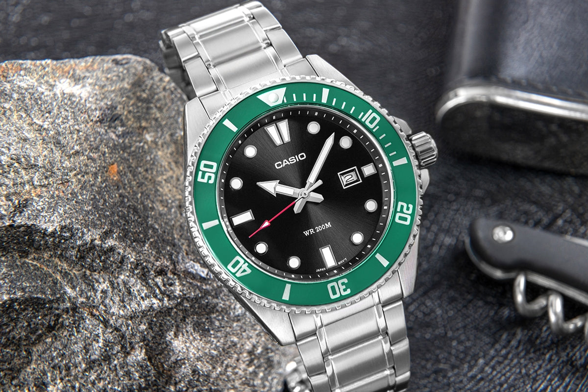 Zegarek Męski CASIO MDV-107D-3AVEF + BOX